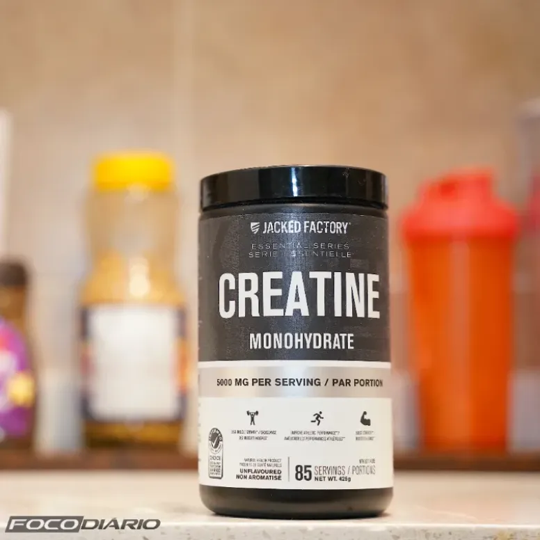 Pote de creatina